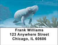 Magnificent Manatee Address Labels | LBBBB-37