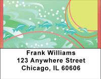 Colorful Tropical Fish Address Labels | LBBBB-38
