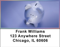 Pastel Piggies Address Labels | LBBBB-40
