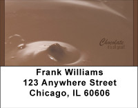 Chocolate, It's All Good Address Labels | LBBBB-89