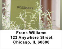 Growing Herbs Address Labels | LBBBC-13
