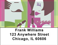Foxy And Artsy Address Labels | LBBBC-17