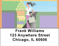 Shop Til You Drop Address Labels | LBBBC-19