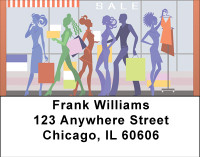 Shop Til You Drop Address Labels | LBBBC-19