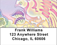 Groovy Morning Address Labels | LBBBC-25