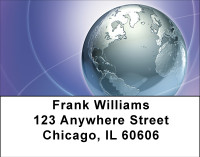 Earth & Space Address Labels | LBBBC-29