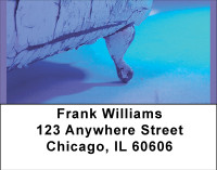 Chic Vintage Beauty Address Labels | LBBBC-34
