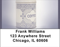 Vintage Canisters Address Labels | LBBBC-35