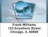 Aquarius Address Labels | LBBBC-37