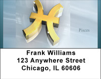Pisces Address Labels | LBBBC-44
