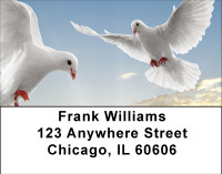 On The Wings Of A Dove Address Labels | LBBBC-59