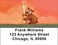 Be A Winner Address Labels | LBBBC-62