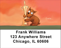 Be A Winner Address Labels | LBBBC-62