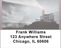 Shine Light Into Darkness Address Labels | LBBBC-68