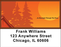 As Moonlight Through The Pines Address Labels | LBBBC-76