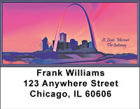 Gateway To The West Address Labels | LBBBC-79