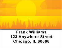 Golden Sun Daze Address Labels | LBBBC-86