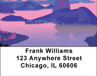 Rio de Janeiro Address Labels | LBBBC-88