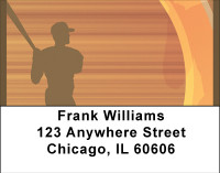 Baseball Sunrise Address Labels | LBBBC-90