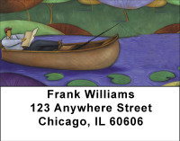 Fishing Seasons Address Labels | LBBBC-96