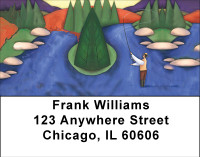 Fishing Seasons Address Labels | LBBBC-96