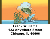 Just Fishing Address Labels | LBBBC-98