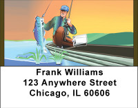Just Fishing Address Labels | LBBBC-98