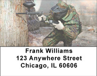 Paintball Wars Address Labels | LBBBD-06