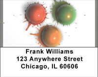 Paintballs Address Labels | LBBBD-07
