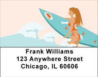 Sporty Women Address Labels | LBBBD-11