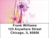 Sassy Flower Fashions Address Labels | LBBBD-33