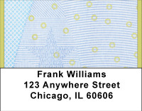 Star Crazed Euros Address Labels | LBBBD-36