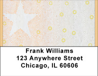 Star Crazed Euros Address Labels | LBBBD-36