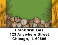 Behind The Woodpile Address Labels | LBBBD-45