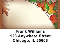 Fall Leaf Roundup Address Labels | LBBBD-50