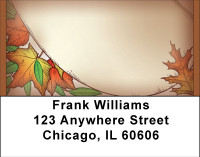 Fall Leaf Roundup Address Labels | LBBBD-50