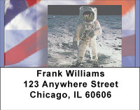 A Salute To NASA Address Labels | LBBBD-55