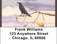 Fall Crows Address Labels | LBBBD-69