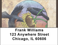 Fall Crows Address Labels | LBBBD-69