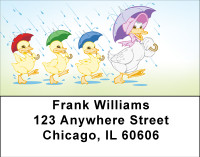Ducks On Parade Address Labels | LBBBD-71