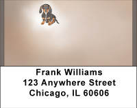 Dachshund Daze Address Labels | LBBBD-91