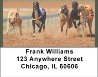 Greyhounds At Work Address Labels | LBBBD-94