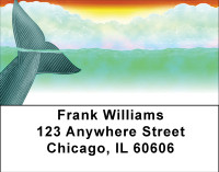 Tails And Whales Address Labels | LBBBE-05