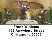 Magic Of A Book Address Labels | LBBBE-13
