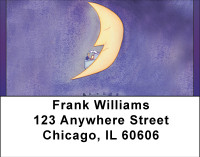 Shoot For The Moon Address Labels | LBBBE-21