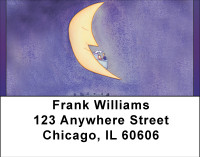 Shoot For The Moon Address Labels | LBBBE-21