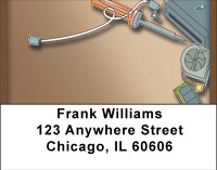 Hard Wired Address Labels | LBBBE-25