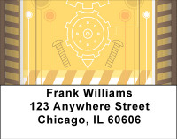 Gear It Up Address Labels | LBBBE-29