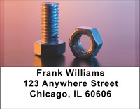 Sunny Nuts And Bolts Address Labels | LBBBE-32