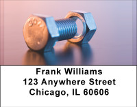 Sunny Nuts And Bolts Address Labels | LBBBE-32